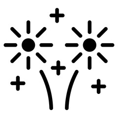 firework icon, happy new year firework
