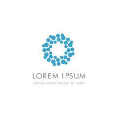 abstract logo, concept and design, vector illustration