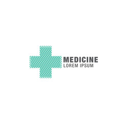 Fototapeta premium Medical logo. Concept style vector design