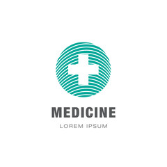 medical logo. concept style vector design