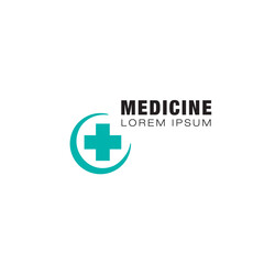 medical logo. concept style vector design