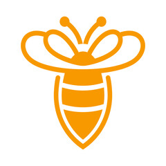 Bee Vector Logo Design Template