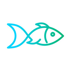 Fish Vector Logo Design Template