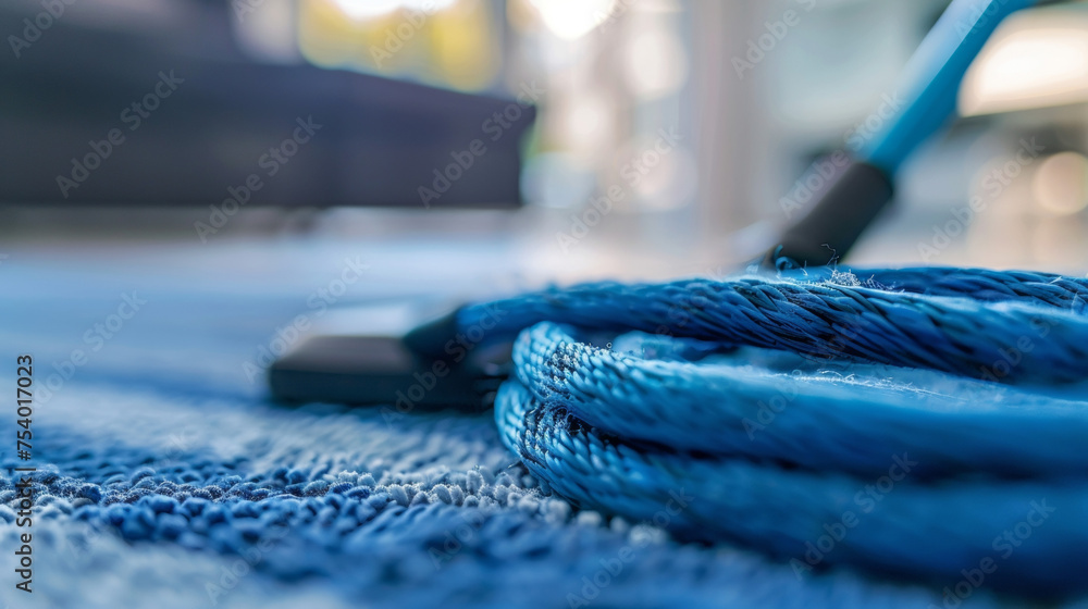 Poster a closeup of the mops extralong power cord providing flexibility and range while cleaning.