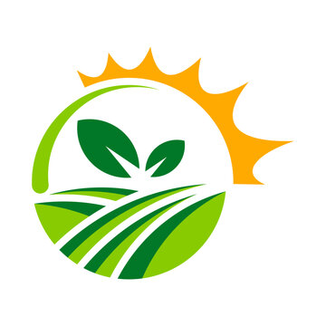 Agriculture Vector Logo Design Template