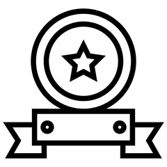 Award icon. Trophy cup, Medal, Winner prize icon. Vector