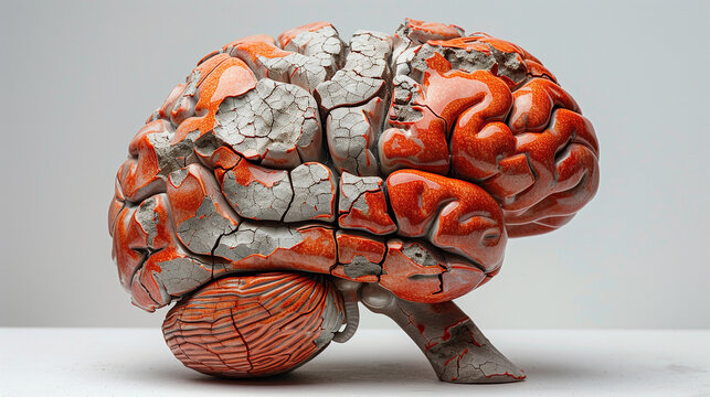 Cerveau ab&icirc;m&eacute; ou cass&eacute; : probl&egrave;mes c&eacute;r&eacute;braux, cognitifs et neurologiques comme l'&eacute;pilepsie, un AVC ou une tumeur qui emp&ecirc;che la m&eacute;moire, la lecture, l'&eacute;quilibre, la cognition, etc.