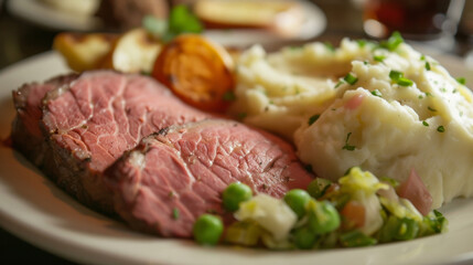 Restaurants are busier than usual as people indulge in traditional Irish dishes like corned beef and cabbage shepherds pie and soda bread. Even fast food chains offer special