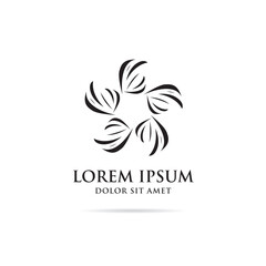 Obraz premium abstract logo. concept and design. vector illustration