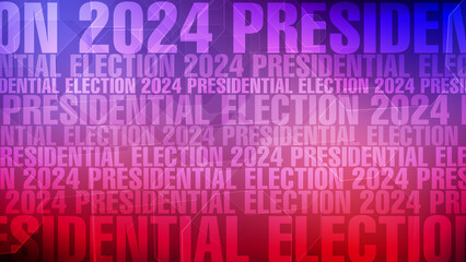 Election background with presidential election text abstract backdrop for political candidate voting and politics