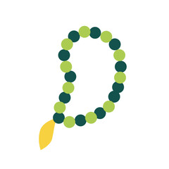 Counter beads used for counting in Muslim worship