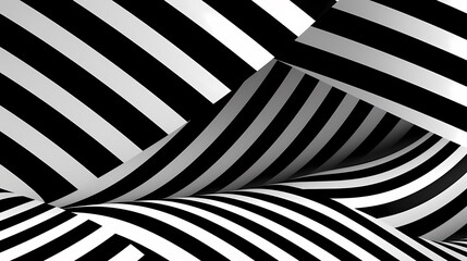 Optical illusion, charming abstract pattern background - obrazy, fototapety, plakaty