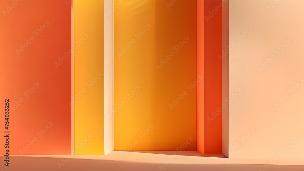 Aufkleber geometric-layers-with-translucent-overlays-intersecting-linear-patterns-simple-shapes-dominating