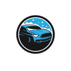 wash car logo vector illustration