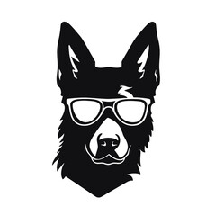 German Shepherd Silhouette