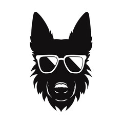 German Shepherd Silhouette 