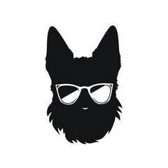 German Shepherd Silhouette 