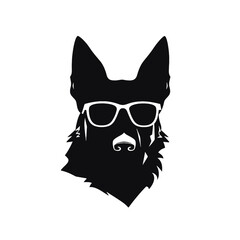 German Shepherd Silhouette 