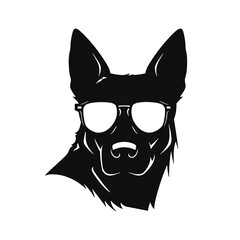 German Shepherd Silhouette 