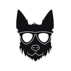 German Shepherd Silhouette 