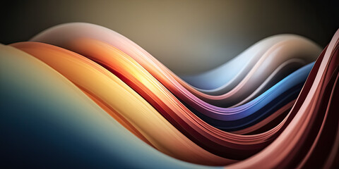 3D Abstract Design colorful
