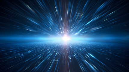 Technology particles abstract background
