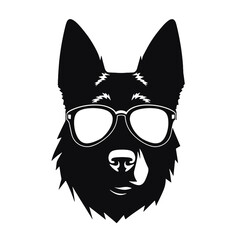 Pug dog - isolated vector illustration