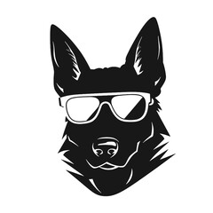 Pug dog - isolated vector illustration