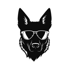 Pug dog - isolated vector illustration