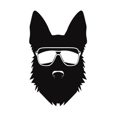 Pug dog - isolated vector illustration