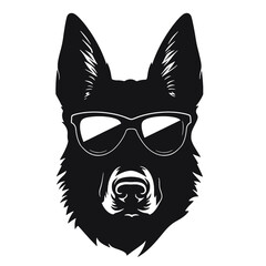 Pug dog - isolated vector illustration