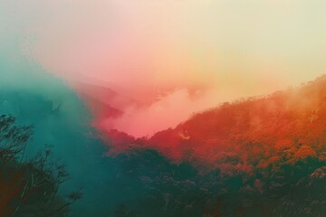 Fototapeta na wymiar Abstract colorful ombré background 