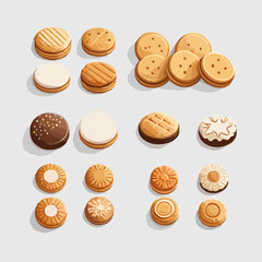 set of cookies