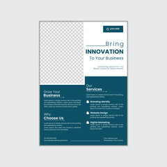 Corporate Business Brochure Template, Modern Business Flyer Template