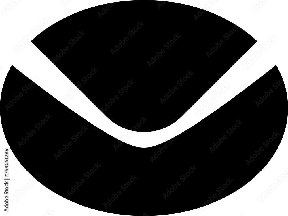 Poster message circle logo design vector