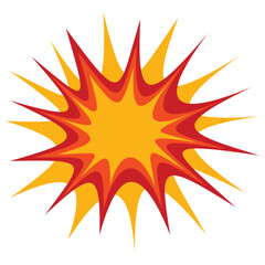 Comic Explosion Effect