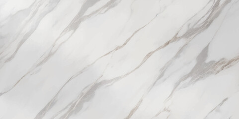 Panoramic white Carrera  stone marble texture background. White and grey floor ceramic counter texture stone slab smooth tile background.