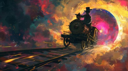 Riding the Starlight Express: A Cosmic Rail Adventure, The Cosmic Conductor's Journey