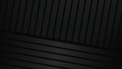 Black Background Lines vector image abstract wallpaper for backdrop or decoration