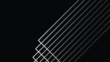 Black Background Lines vector image abstract wallpaper for backdrop or decoration