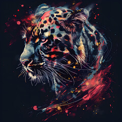 Animal Graffiti, t-shirt design