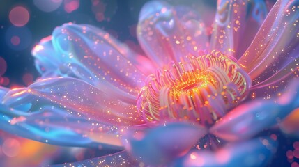 Stardust Daisy: Each delicate petal captures the essence of Stardust, shimmering with cosmic particles from galaxies afar.
