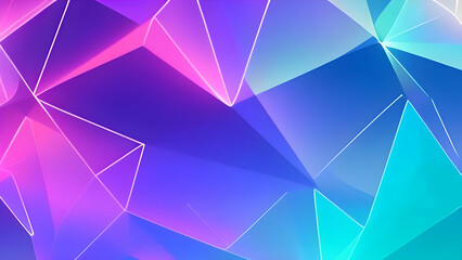 Fototapeta premium blue and pink polygon texture wallpaper background