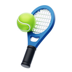 3D Tennis Court Chronicles. 3d illustration, 3d element, 3d rendering. 3d visualization isolated on a transparent background