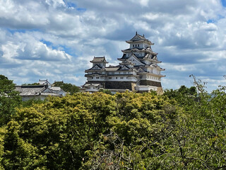 Naklejka premium Japan Historical Heritage: Himeji Castle, Hyōgo Prefecture, Japan