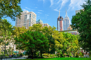 Madison Square Park in New York City, United States - 754086677