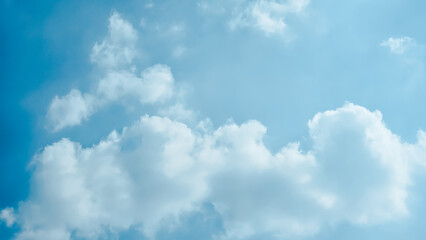 blue sky with clouds