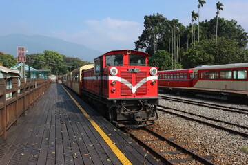 阿里山森林鉄路と竹崎駅