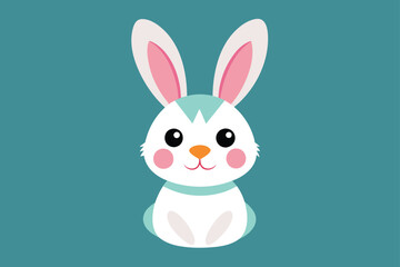 Fototapeta premium Cute Easter Bunny Sublimation 