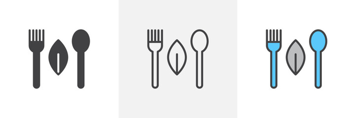 Healthy Food Isolated Line Icon Style Design. Simple Vector Illustration